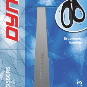 Käärid 21 cm Dynamic, 2D teritus, assortii riputuspakis