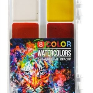 Akvarellvärvid 8 värvi OSIRIS