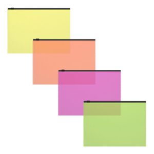 Kileümbrik tõmblukuga C6 Fizzy Neon, 4 värvi assortii