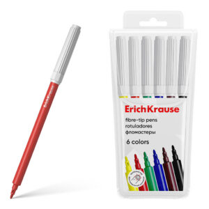 Viltpliiatsid 6 värvi Erich krause