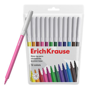 Viltpliiatsid 12 värvi Erich krause