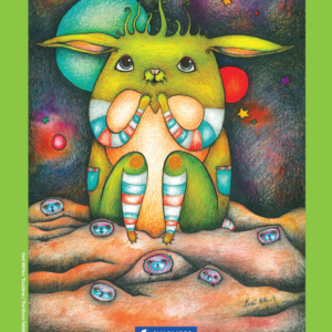 Joonistusplokk A4 190 g, 20 lehte VATMAN – kuujänes