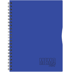 Memo Colour A4 joon, 80 lehte, sinine