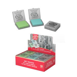 Kustutuskumm ArtBerry 40x40x8mm plastkarbis, müügialusel (18)