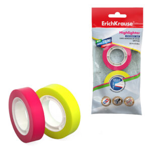 Kleeplint 12 mm x 20m HIGHLIGHTER, 2tk riputuspakis