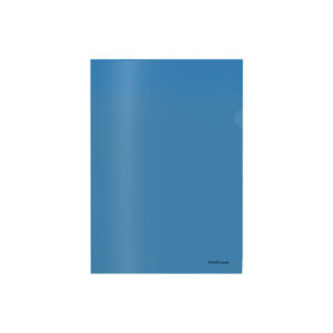 L-tasku A4 Glossy Classic, poolläbipaistev, sinine