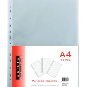 Köidetav kiletasku A4 40mkr Osiris gloss, 20tk hind