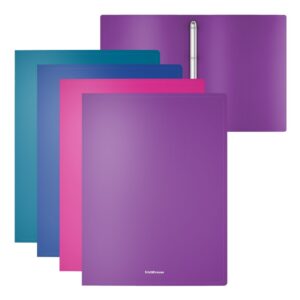 Rõngaskaas A4 4 rõngast, selg 24mm Matt Vivid, 4värvi assortii