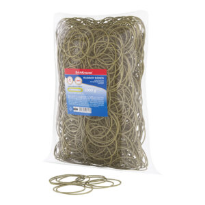 Rahakumm 60mm, kollane, kautšuk, 1kg kilekotis