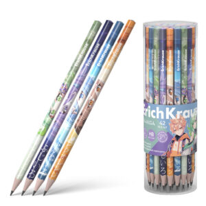 Harilik pliiats kolmnurkne kummita Manga HB (42)