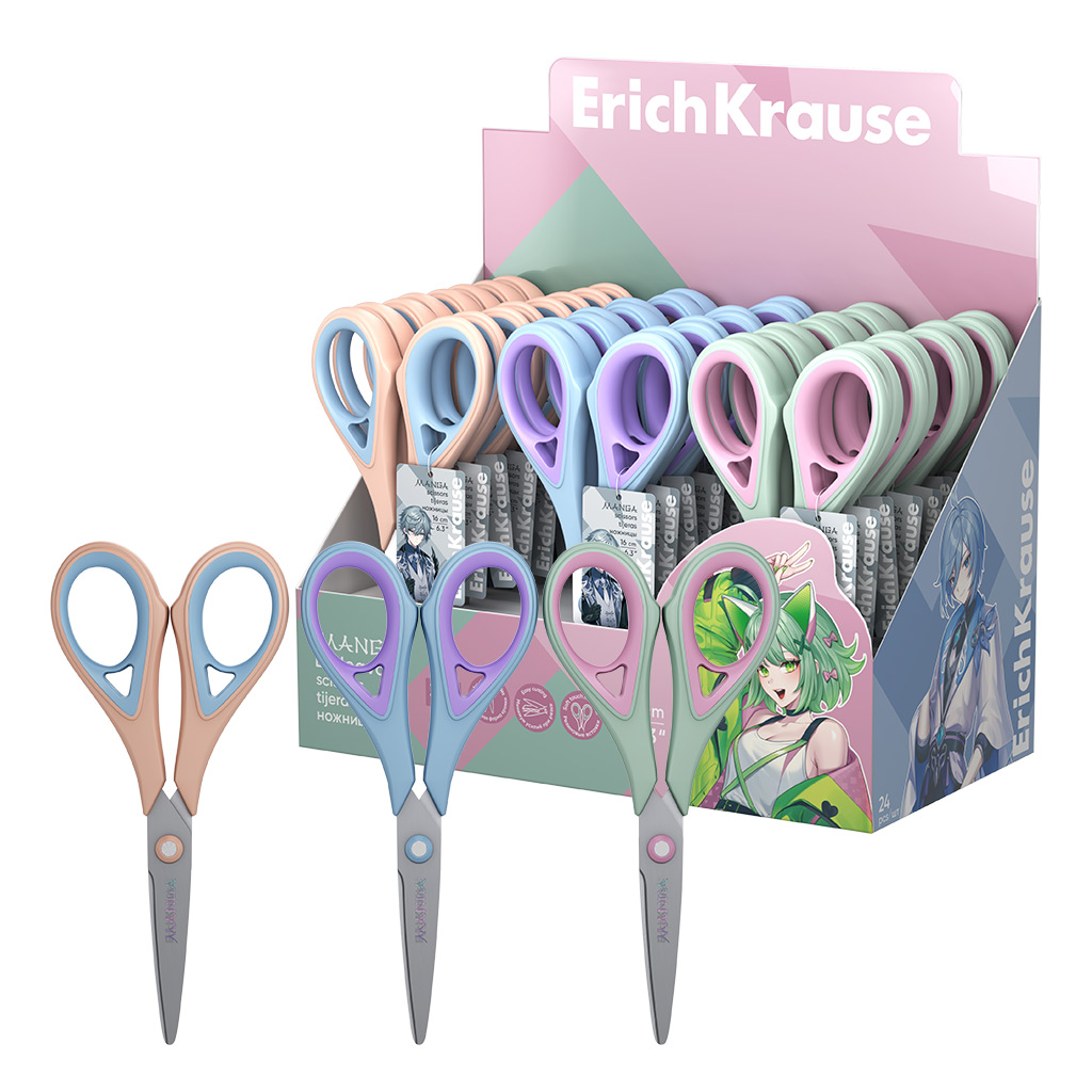 Käärid 16 cm Endeavor Manga, 2D+ teritus, assortii müügialusel (24)