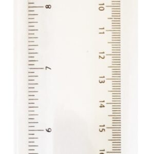 Joonlaud 30 cm Osiris, läbipaistev plastik, riputuspakis