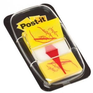 Post-It Index 680 allkiri