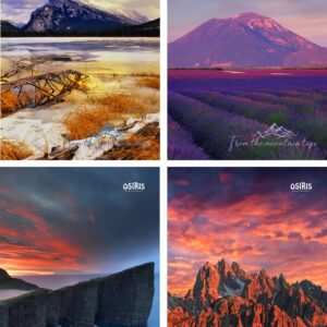 Kaustik A5 60 lehte joon, FROM THR MOUNTAIN TOPS, lamineeritud