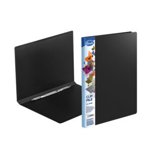 Plastkaas vedrumehhanismiga A4 Forofis, must