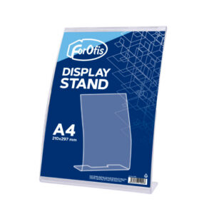 Infolehtede alus lauale A4 Forofis (V), painutatud, läbipaistev akrüül