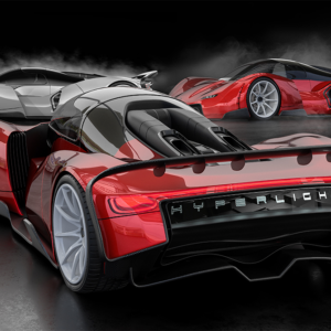 Lauamatt Auto, 60x40cm