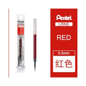 Geelpliiatsi südamik Pentel EnerGel 0.5 LRN5 (BLN 35-le)punane