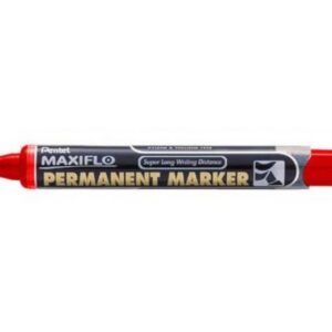 Marker Pentel NLF60 permanent, punane